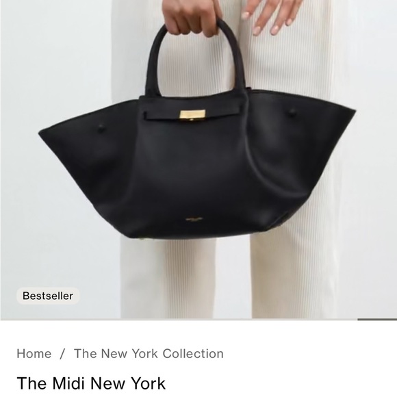 DeMellier Black Midi New York Tote - Picture 8 of 8